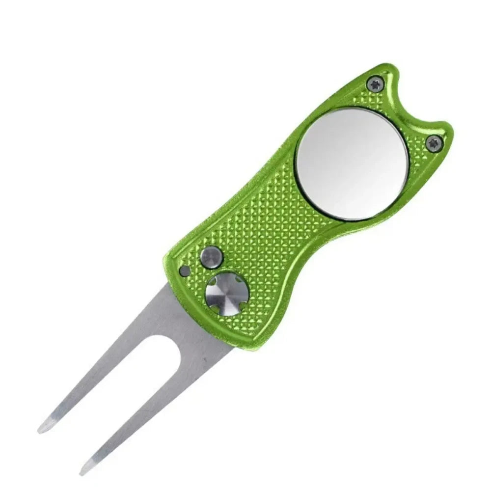 Metal Foldable Golf Divot Tool