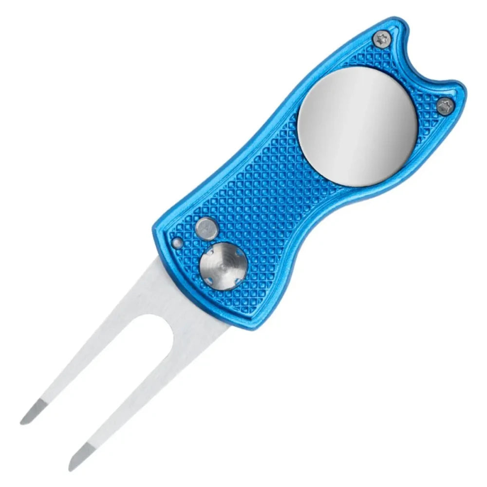 Metal Foldable Golf Divot Tool