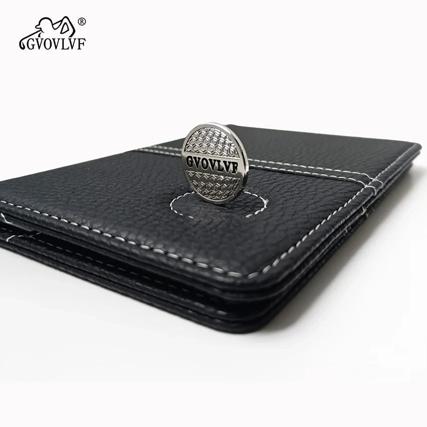 Leather Golf Scorecard Holder