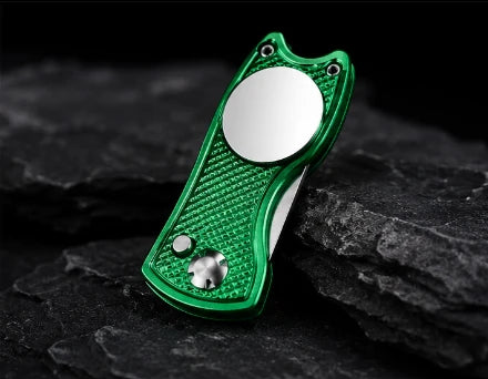 Foldable Divot Tool with Magnetic Ball Marker